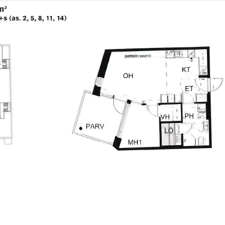 Apartment 2 H, K, S, Jaervi, Keskusta